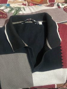 Stylish Color Block Sweater