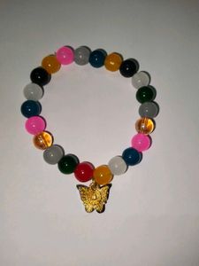 Butterfly Beaded Bracelet