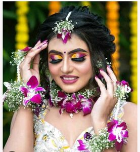 Haldi Jwellery Set
