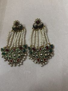 Elegant Pearl Drop Earrings