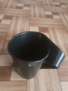 Black Plastic Cup ( microvave safe + BPA free ) Un