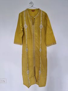 W Straight Kurta, SIZE - XS