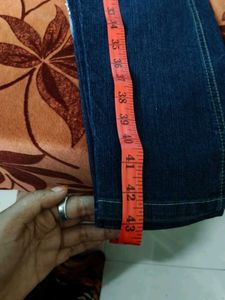 Embroidered Denim Jeans