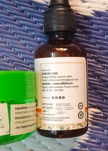 Elibliss Ubtan Serum + Aloevera Gel
