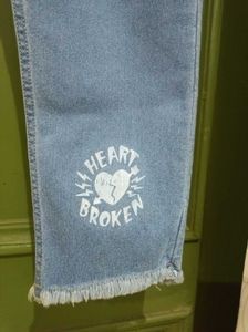 Denim Jeans with Fun Graphics