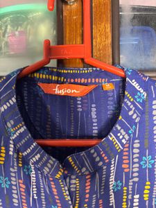 Blue Printed Kurta
