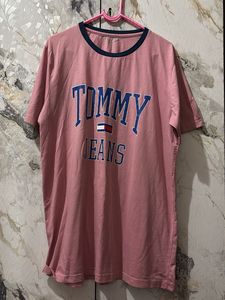 Tommy Jeans Pink Graphic Tee
