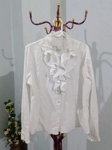 Ruffle Off-white