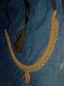 Oxidized Silver Necklace