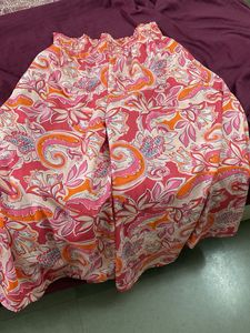 Floral Print Palazzo Pants