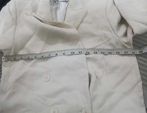 Zara Double-Breasted Blazer