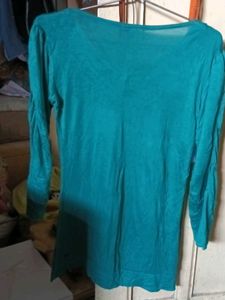 Embellished Green Top