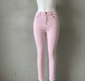Cute Pink Denim Jeans