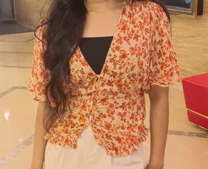 Floral Print Top