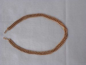 Gold-Tone Beaded Necklace