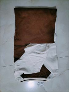 Brown &amp; White T-Shirt