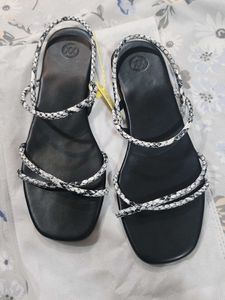 Strappy Black Sandals