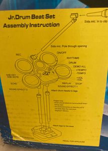 Jr. Drum Beat Set For Kids