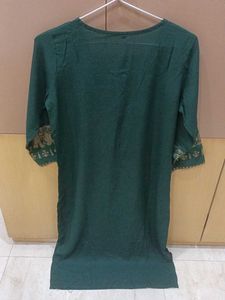 Exclusive Rayon Cotton Foil-Printed Kurta Set