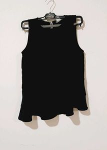 Sleeveless Black Top