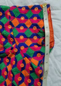 Thick Fabric All Over Embroidered Blouse