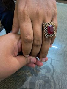 Vintage Ruby Authentic Ring
