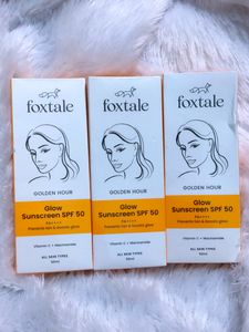 Foxtale SPF 50 Vitamin C Sunscreen