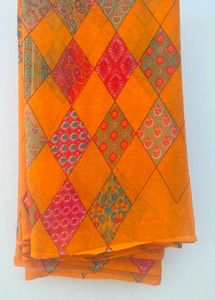 Orange Saree