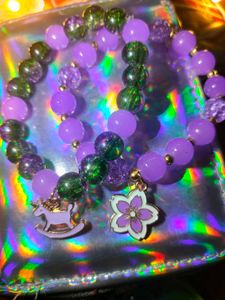 Beaded Charm Bracelet