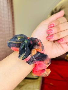 Combo Of 4 Scrunchies