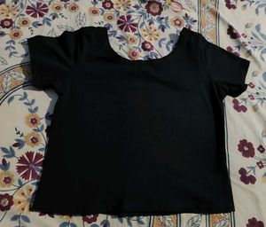 Slim-fit Crop T Shirt