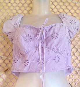 🎁Buy 2 Get 1 Free🎁Floral Lace Crop Top