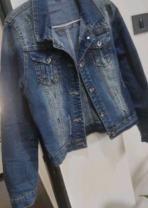 Denim Jacket Totally New ( M) Size
