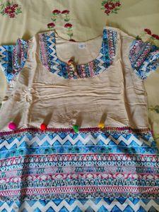 Unused A Line Ladies Kurta/Dress