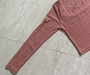 Peach Crop Top