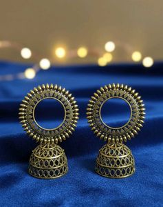 Bohemian Jhumka Earrings