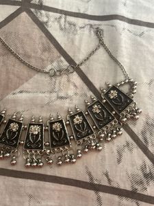 Pearl &amp; Silver Necklace