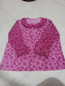 Rose Pink Top