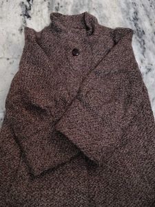 Brown Tweed Coat