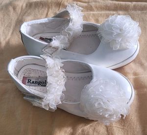 Cute White Baby girl Shoes