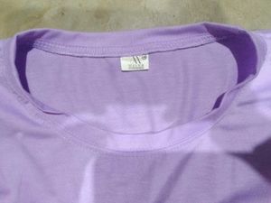 Lavender Long Sleeve T- Shirt