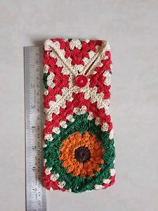 Multipurpose Crocheted Pouch