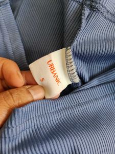 Urbanic Blue Crop Top