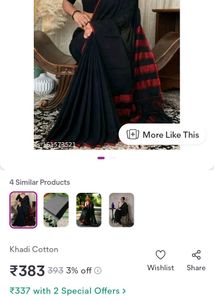 Black Saree