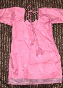 Pink Printed Salwar Suit
