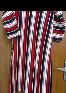 Woolen Red Kurta Set