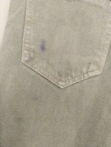 Cargo Pants used with discoloration on pocket