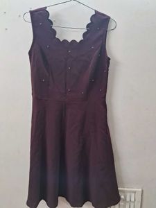 Chic Purple Mini Dress