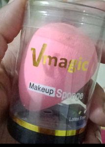 Combos Of Artificial Nails+ Sponge+ Lip Pallette
