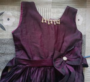 purple 🟣 beby frock